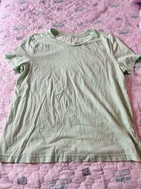 GAP Light Mint Green Short Sleeve Crew Tee